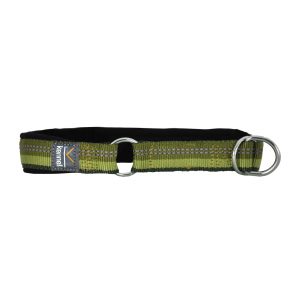 KENNEL EQUIP Dog Halsband Halvstryp Active, Grön, 54-62cm x 35mm