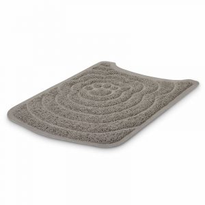 SAVIC Matta till kattlåda Grå L 56,5x39,5cm, rektangulär