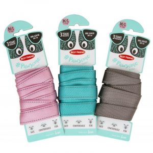 Best Friend Pawsome Barker hundkoppel reflex M-L 25mm*180cm