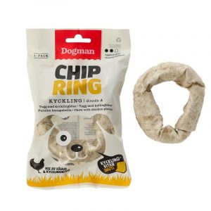 DOGMAN Chicken Chip Ring M 10cm, Vit