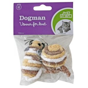 DOGMAN Frottémus och Boll 2-pack, Beige 7cm