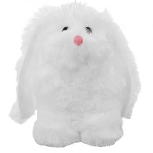 DOGMAN Kanin Vit S 18cm - hundleksak