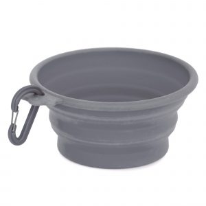 DOGMAN Reseskål soft Steel 1L