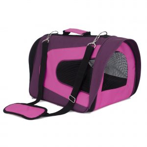 DOGMAN Bärväska Snobben Bubblegum M 46cm canvasburar