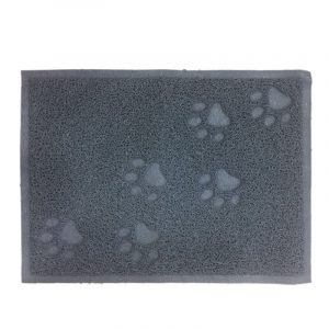 DOGMAN Matta till kattlåda Grå S 39,5x30cm, rektangulär