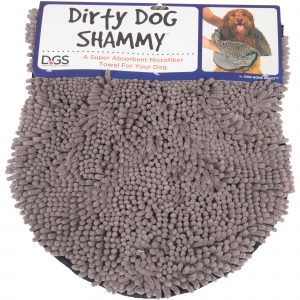 DGS Dirty Dog SHAMMY Handduk 33x79cm, Grå
