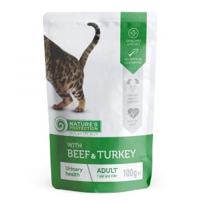 Natures Protection Cat Urinary Care Beef & Turkey 100 g