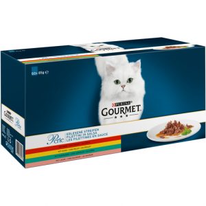 Gourmet Perle Mini Fillets i Sås Kött and Fisk 60-pack (60 x 85g)