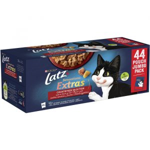 LATZ Sensations Extras Countryside Selection i gelé 44-pack
