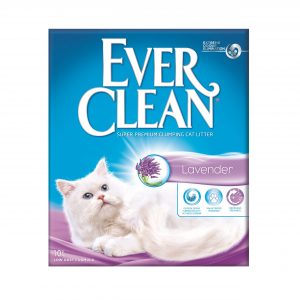EVER CLEAN Lavender 10L - klumpbildande kattsand med fräsch doft av lavendel
