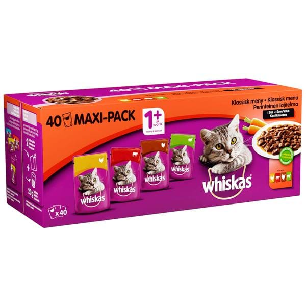 40 online pack whiskas